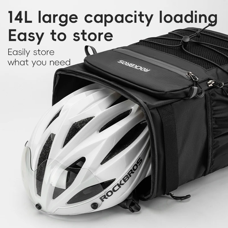 ROCKBROS Multi-Functional 14L Two-Layer Sports  Backpack Cooler Thermal Insulation - Image 4