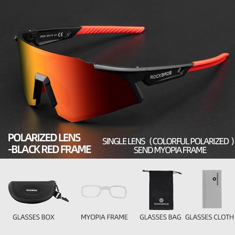 Photochromic Goggle Cycling Sunglasses Sport Road Mountain Bike Glasses - Image 12
