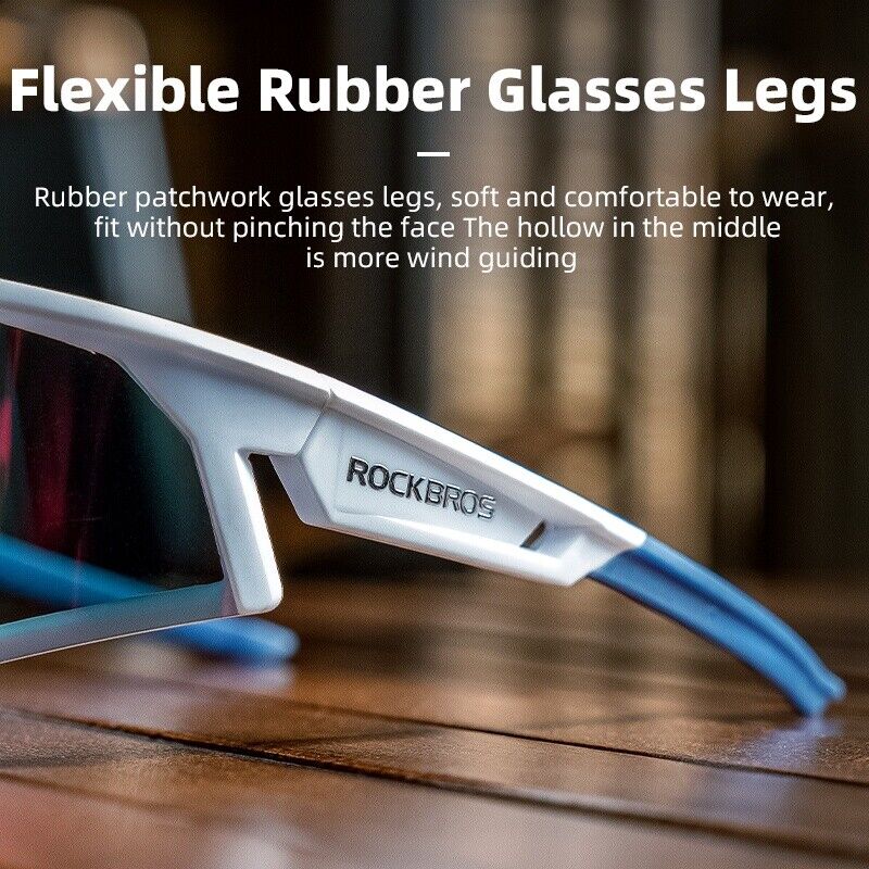 Photochromic Goggle Cycling Sunglasses Sport Road Mountain Bike Glasses - Image 7