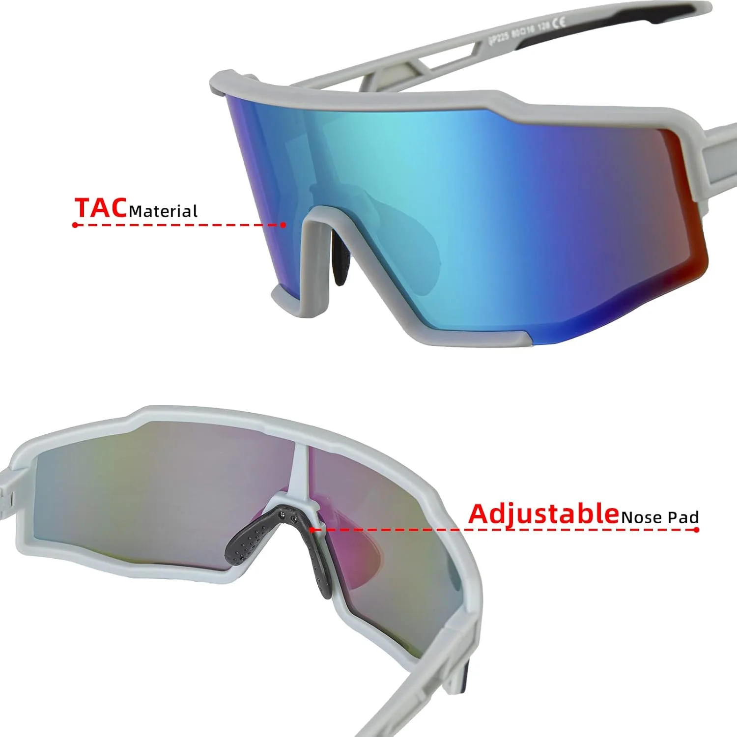 ROCKBROS Polarized Cycling Sunglasses UV400 Protection Lightweight Durable - Image 12