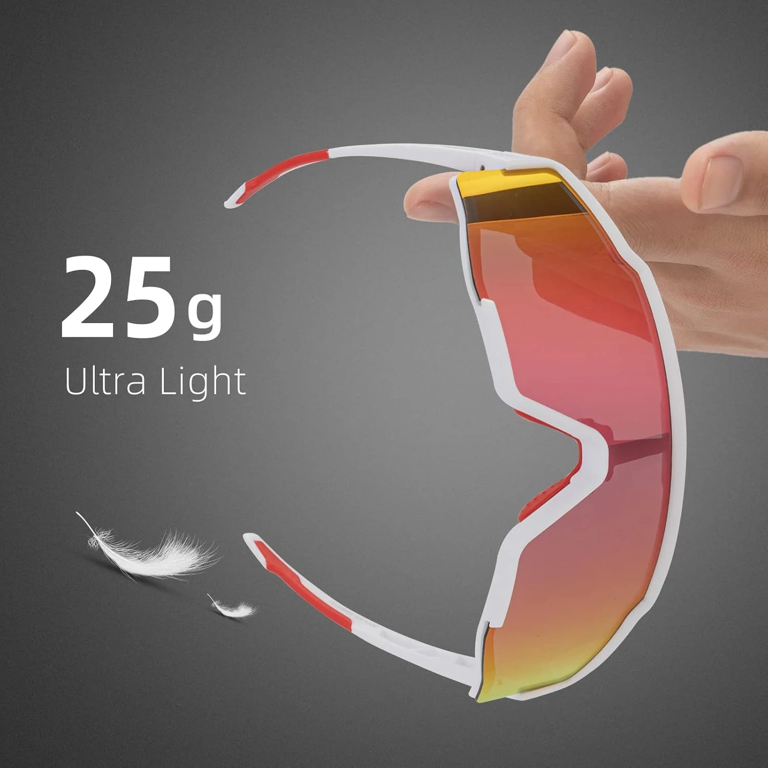 ROCKBROS Polarized Cycling Sunglasses UV400 Protection Lightweight Durable - Image 15