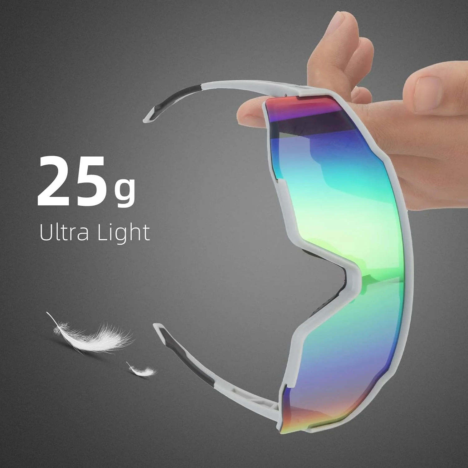 ROCKBROS Polarized Cycling Sunglasses UV400 Protection Lightweight Durable - Image 9