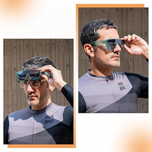 ROCKBROS Polarized Fit Over Glasses UV400 Sunglasses Wrap Around for Men Women - Image 15
