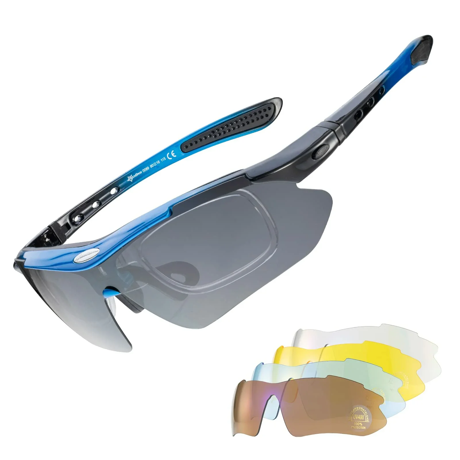 ROCKBROS Polarized Sports Sunglasses UV Protection Cycling Glasses - Image 8