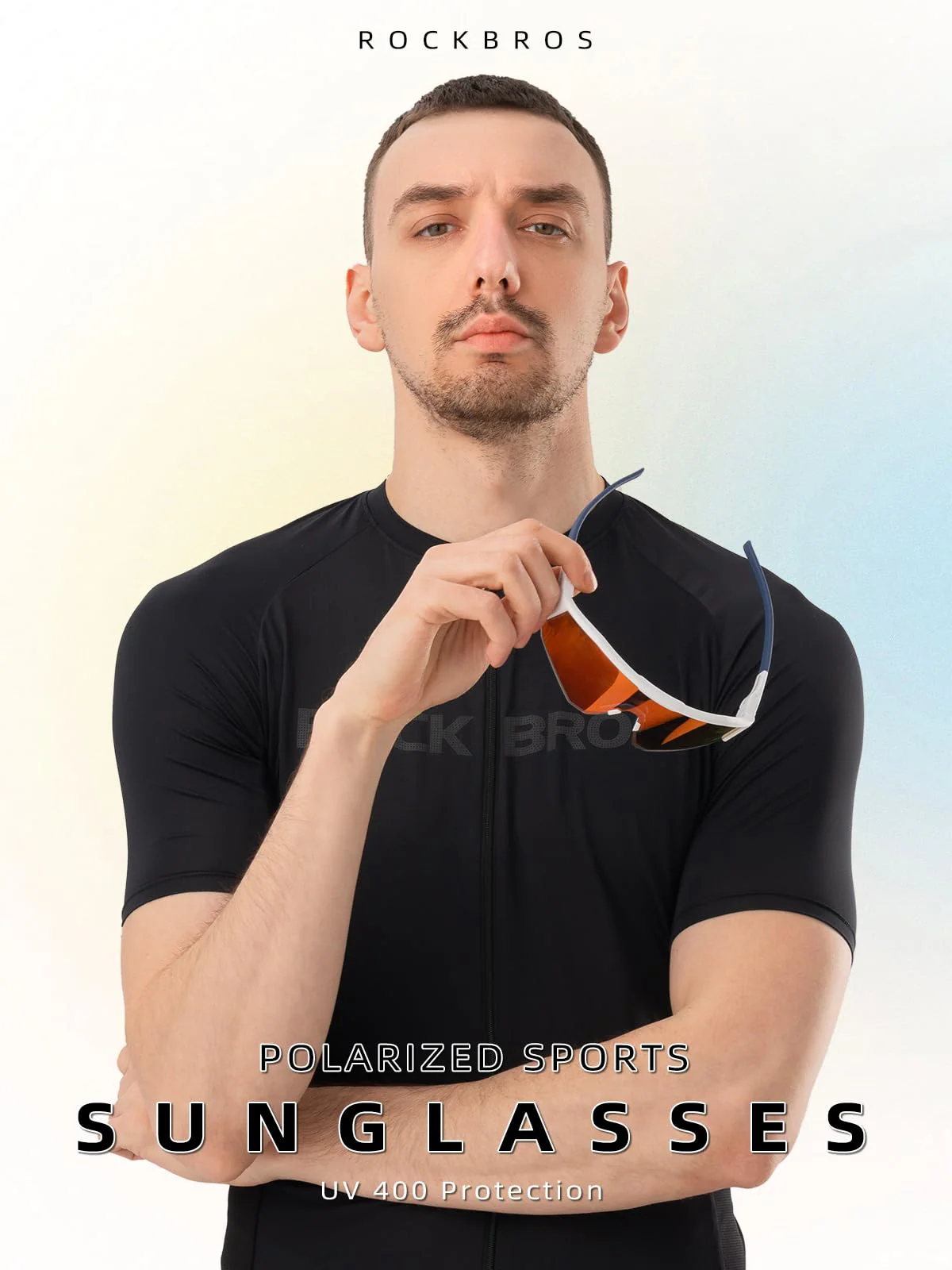 ROCKBROS Polarized Sunglasses Lightweight UV400 Protection Adjustable Fit - Image 14