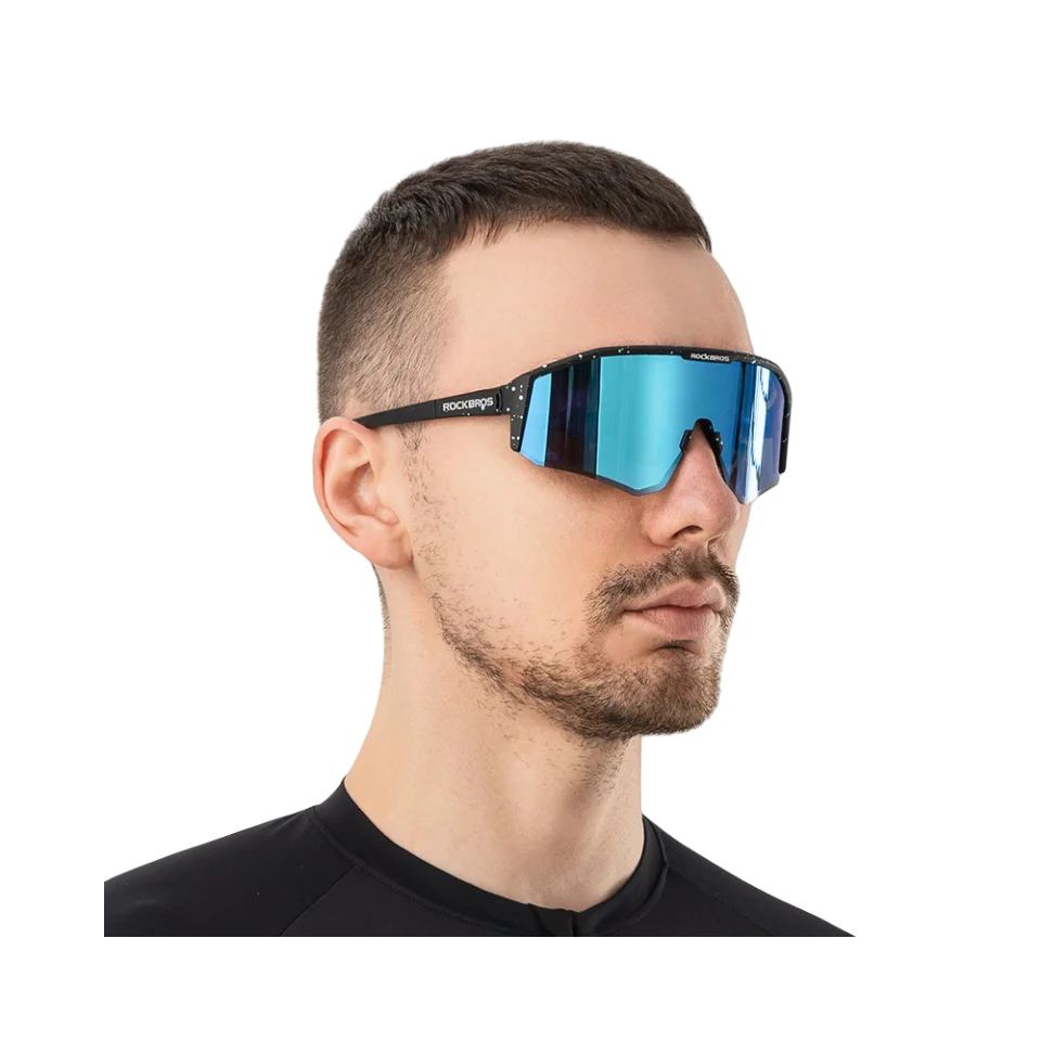 ROCKBROS Polarized Sunglasses Lightweight UV400 Protection Adjustable Fit - Image 2