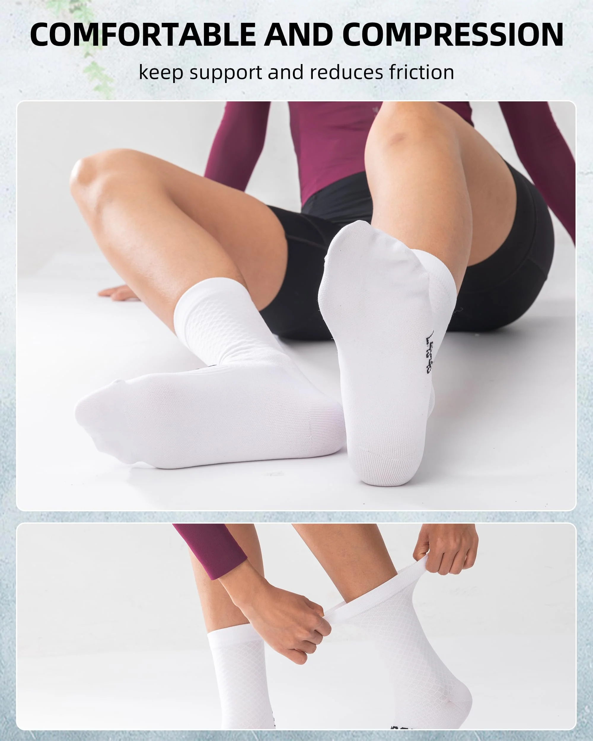 ROCKBROS Road to Sky Cycling Wicking Bike Socks for Men Women - Image 11