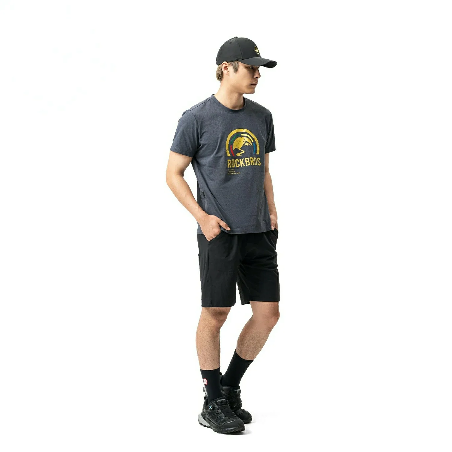 ROCKBROS Road-to-Sky Shirt Unisex Quick Dry Moisture Wicking Breathable Stretch Short Sleeve - Image 11