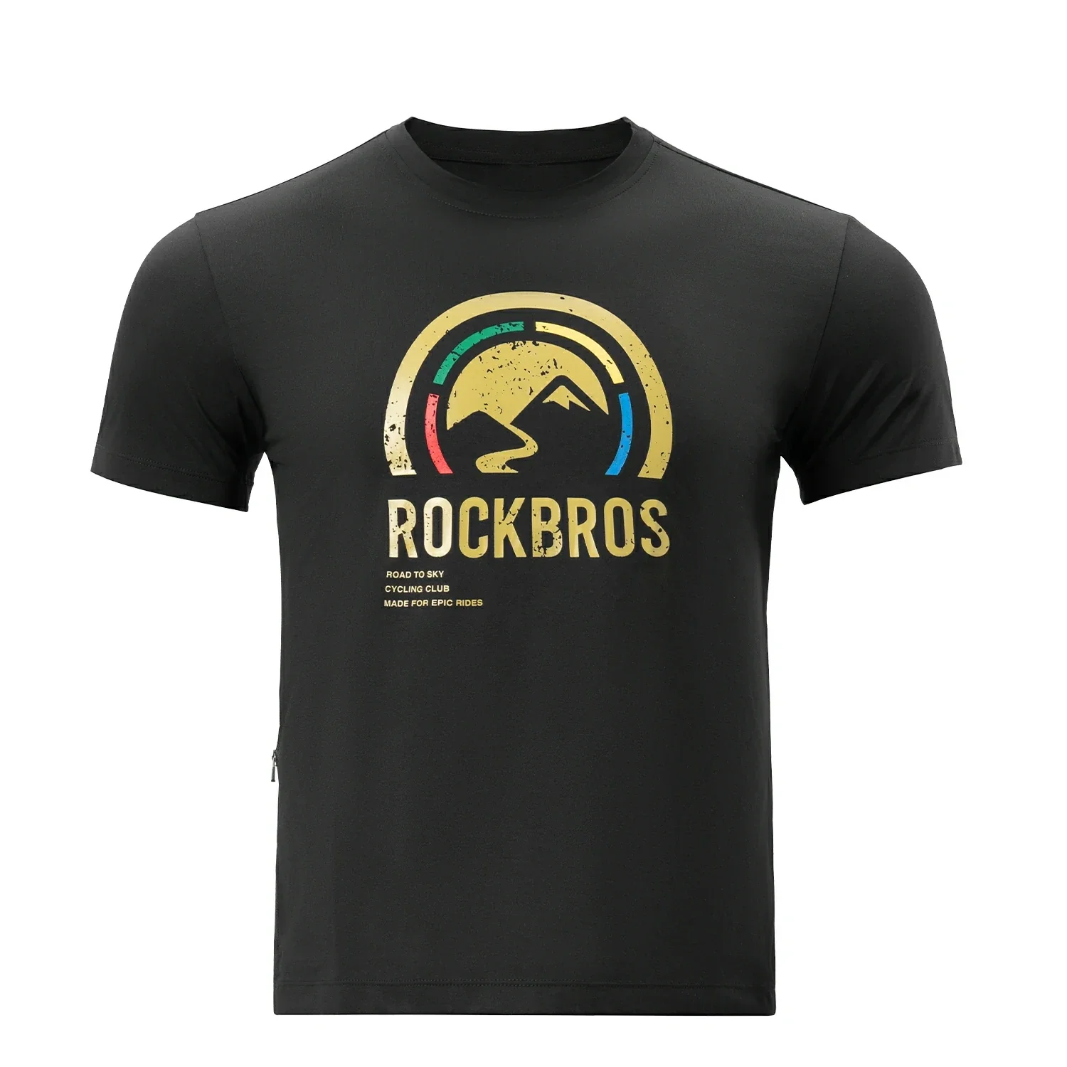 ROCKBROS Road-to-Sky Shirt Unisex Quick Dry Moisture Wicking Breathable Stretch Short Sleeve - Image 2