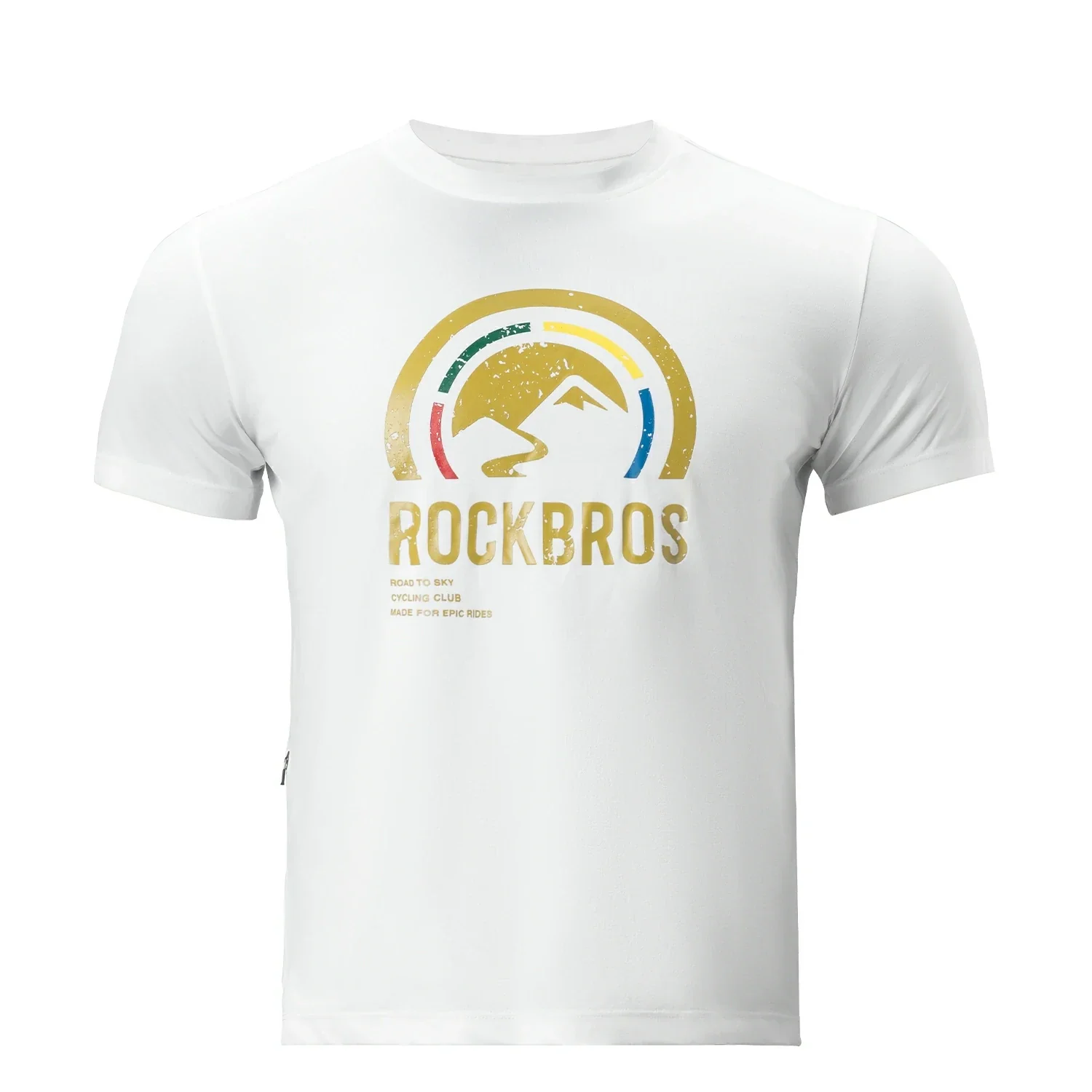ROCKBROS Road-to-Sky Shirt Unisex Quick Dry Moisture Wicking Breathable Stretch Short Sleeve - Image 3