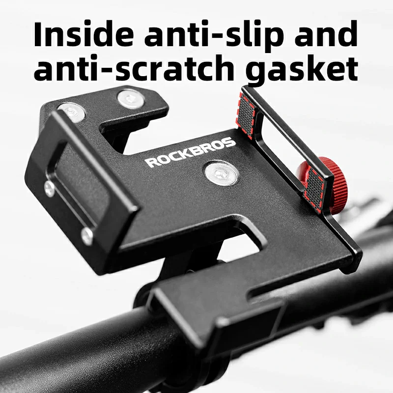 ROCKBROS S Clip Ring Bike Phone Holder for 4.7–7.09" Phones - Image 4
