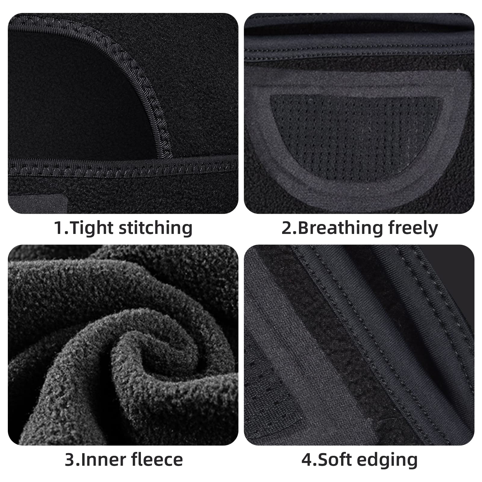 ROCKBROS Ski Mask Balaclava Winter Mask Cold Weather Thermal Masks Cycling - Image 4