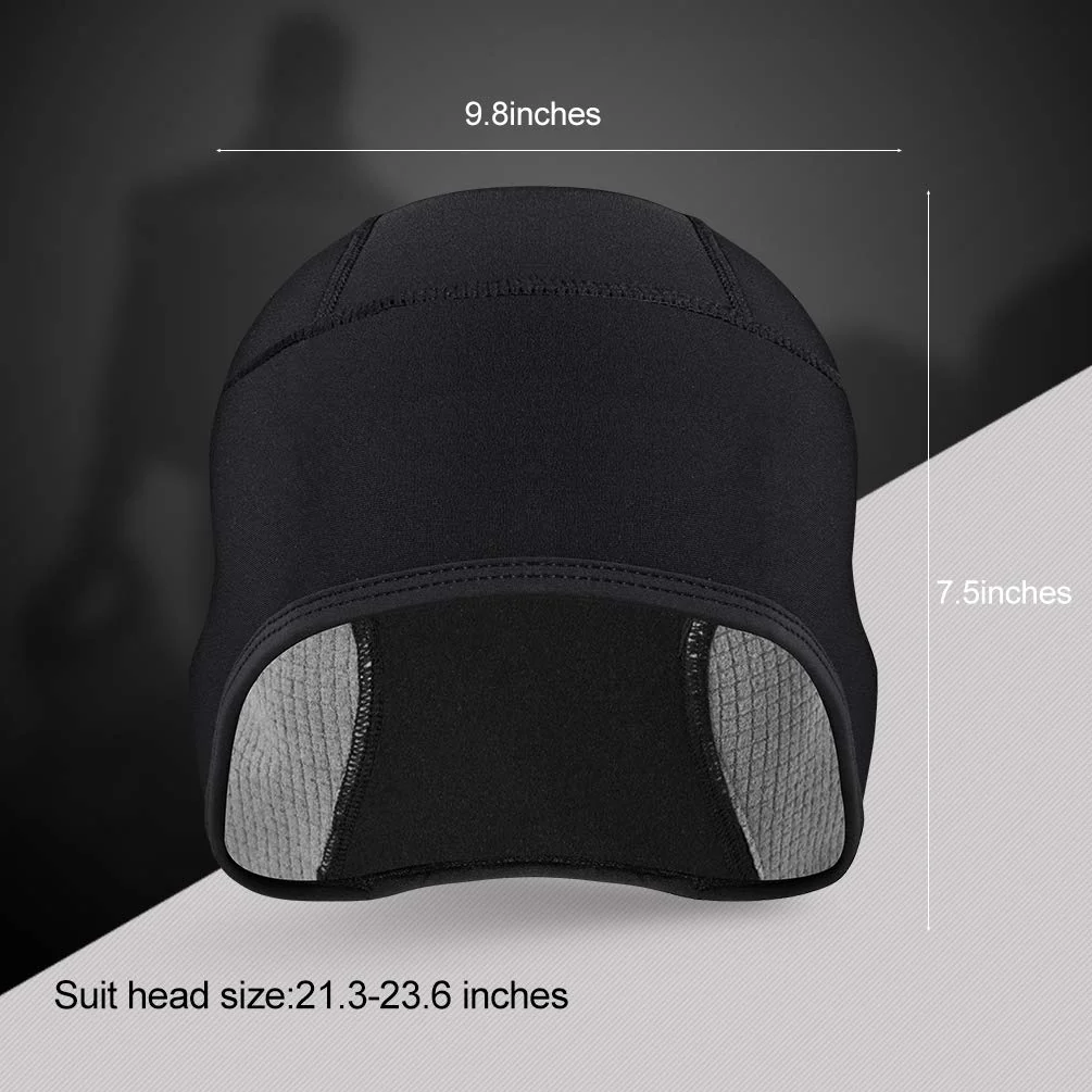 ROCKBROS Skull Cap Thermal Helmet Liner for Men Women Moisture Wicking Fits Under Helmets - Image 9