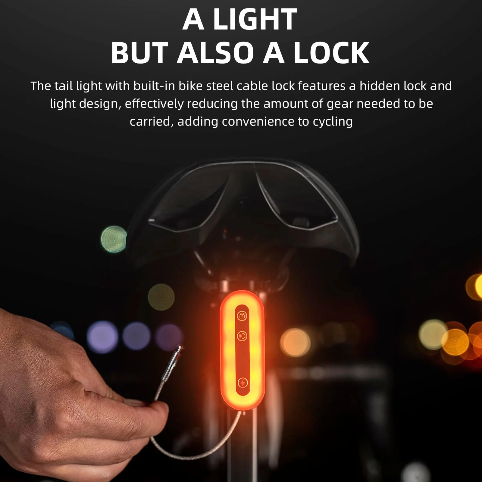 Bluetooth Lock Light Brake Sense Diurnal Light - Image 4