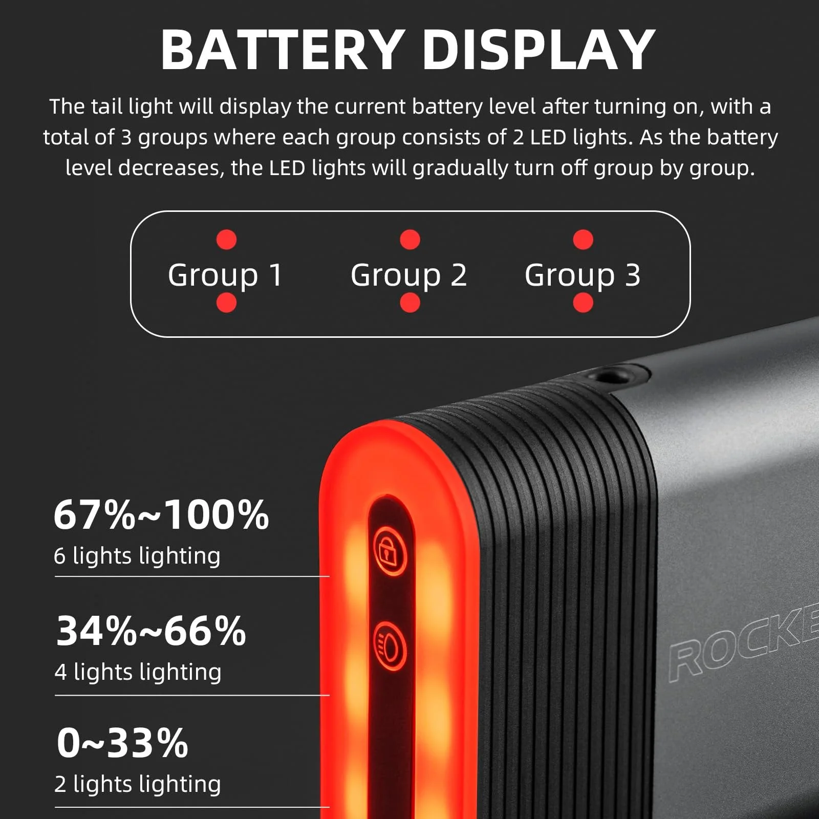 Bluetooth Lock Light Brake Sense Diurnal Light - Image 8