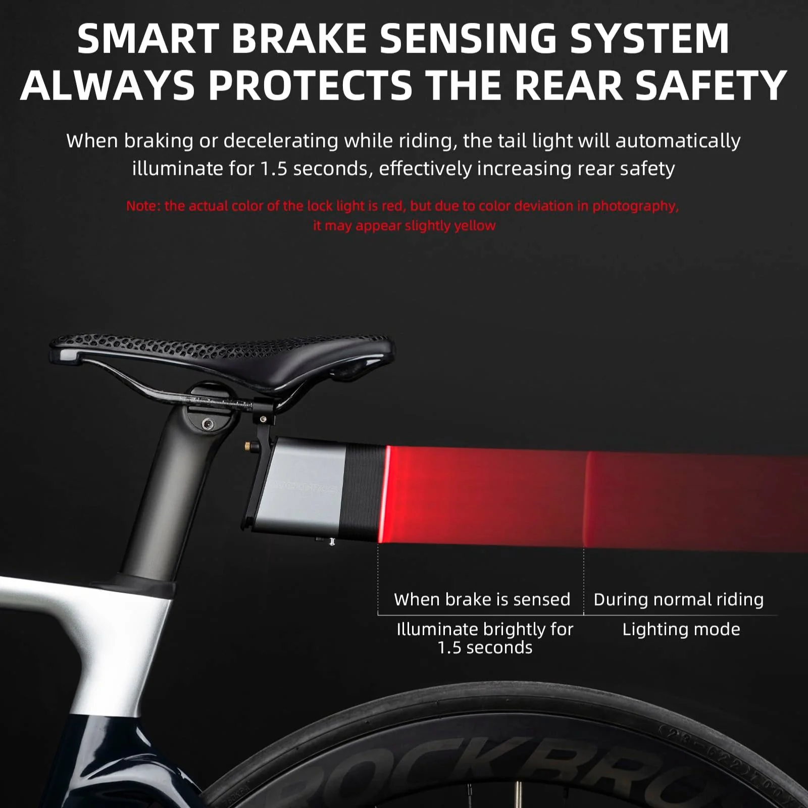 Bluetooth Lock Light Brake Sense Diurnal Light - Image 9