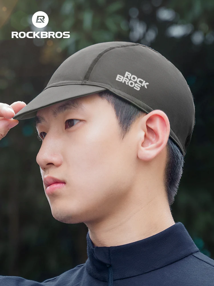 ROCKBROS Smiley Winter Hat Fleece Lined Sun Protection Helmet Compatible Reflective Design - Image 4