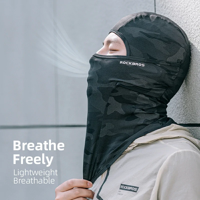 ROCKBROS Summer Ice Silk Balaclava Face Mask - Image 8
