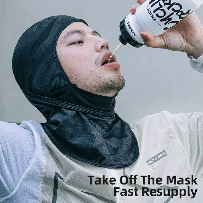 ROCKBROS Summer Ice Silk Balaclava Face Mask - Image 9