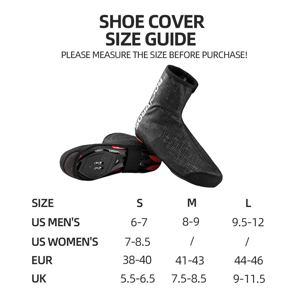 ROCKBROS Thermal Windproof Bike Shoe Covers for Mountain  Road - Image 7