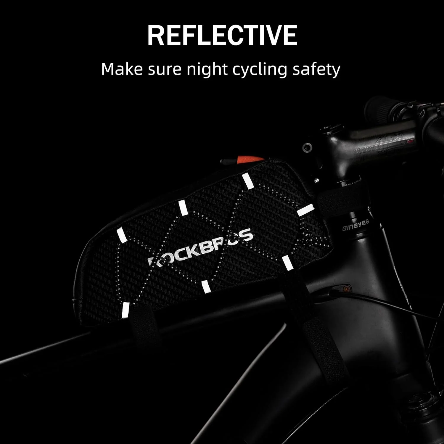 ROCKBROS Top Tube Bike Bag Bicycle Front Frame Bag - Image 4
