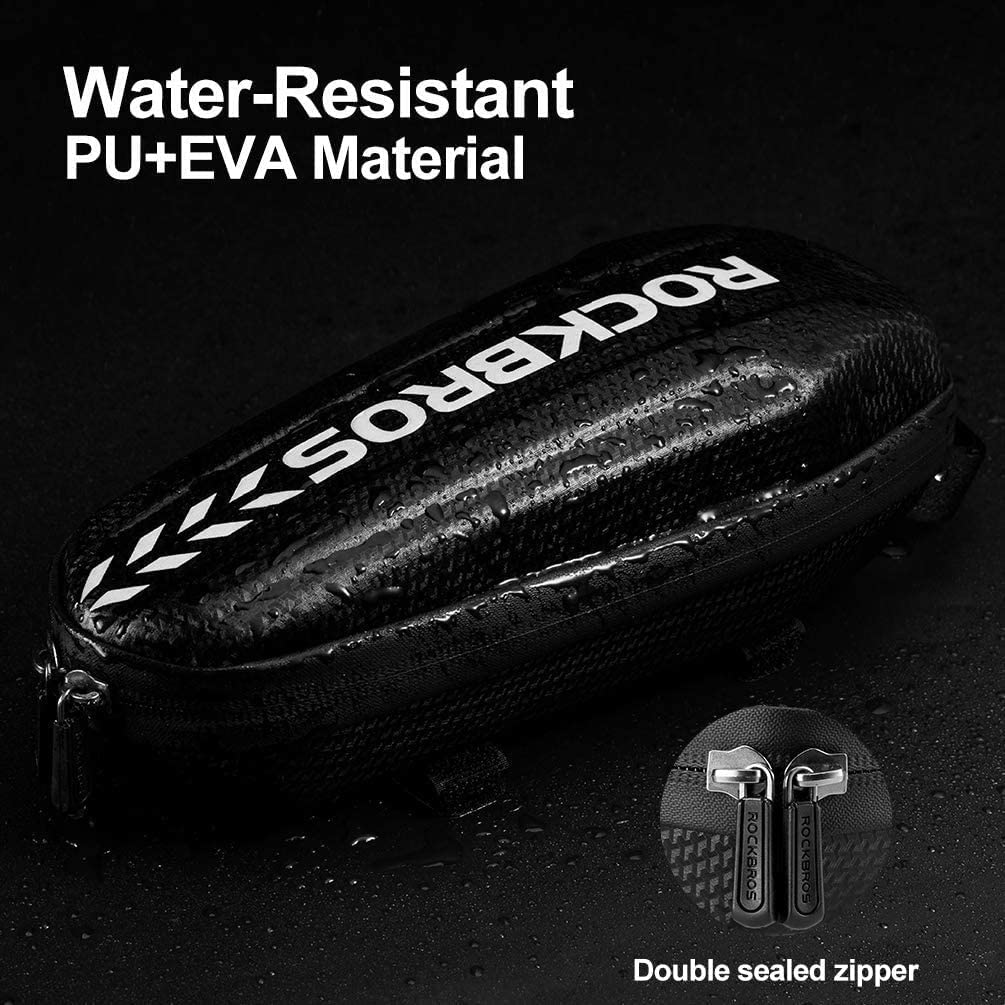 ROCKBROS Top Tube Bike Bag Bike Front Frame Bag EVA Bicycle Bag  Below 6.2"/6.5" - Image 5