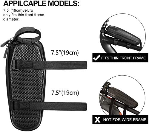 ROCKBROS Top Tube Bike Bag Bike Front Frame Bag EVA Bicycle Bag  Below 6.2"/6.5" - Image 6