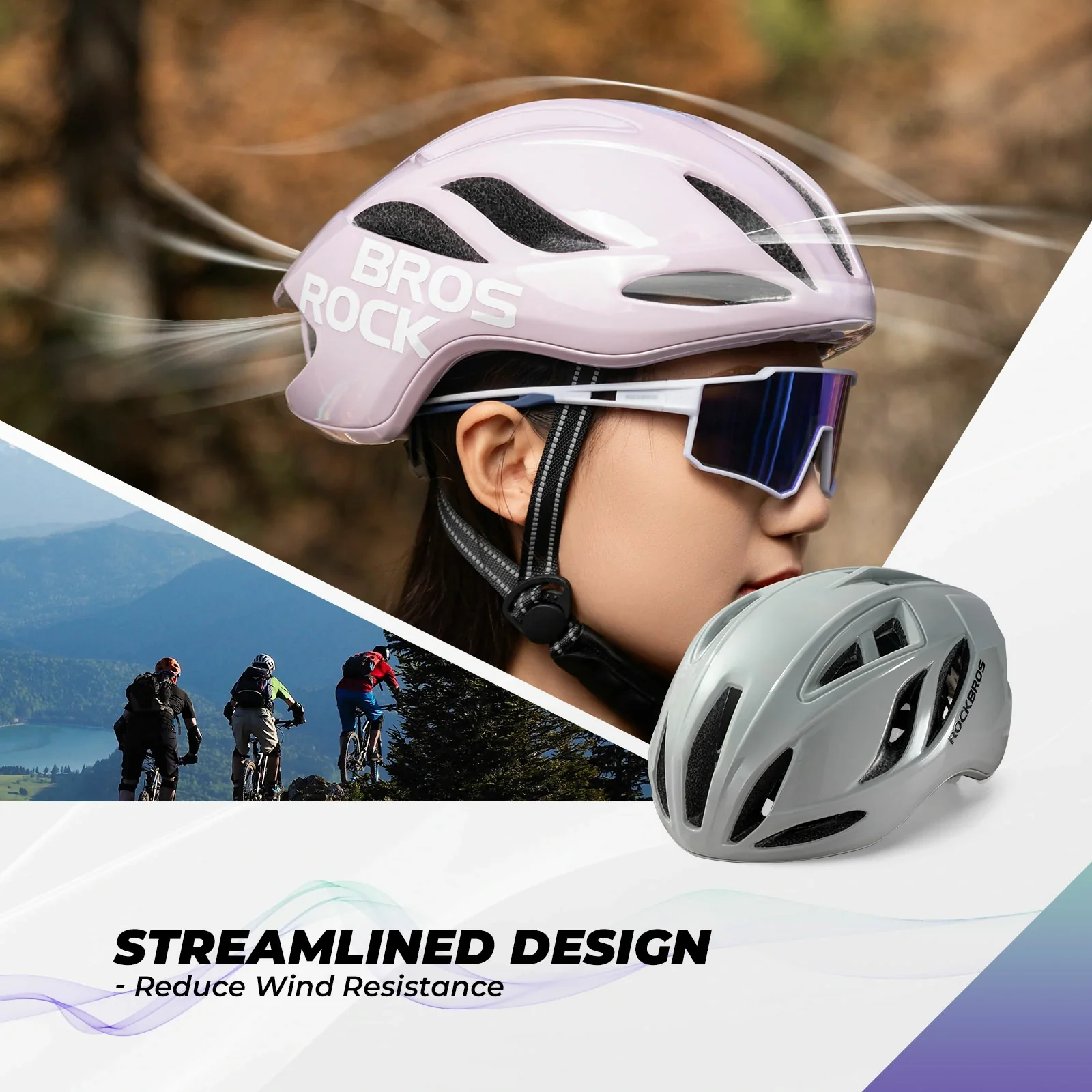 ROCKBROS Ultra-Light Bike Helmet Maximum Protection Ultimate Comfort - Image 29