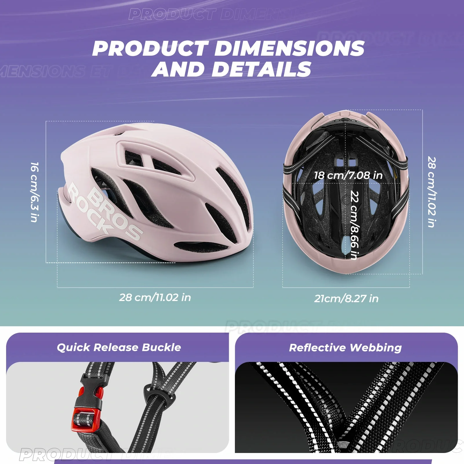ROCKBROS Ultra-Light Bike Helmet Maximum Protection Ultimate Comfort - Image 30