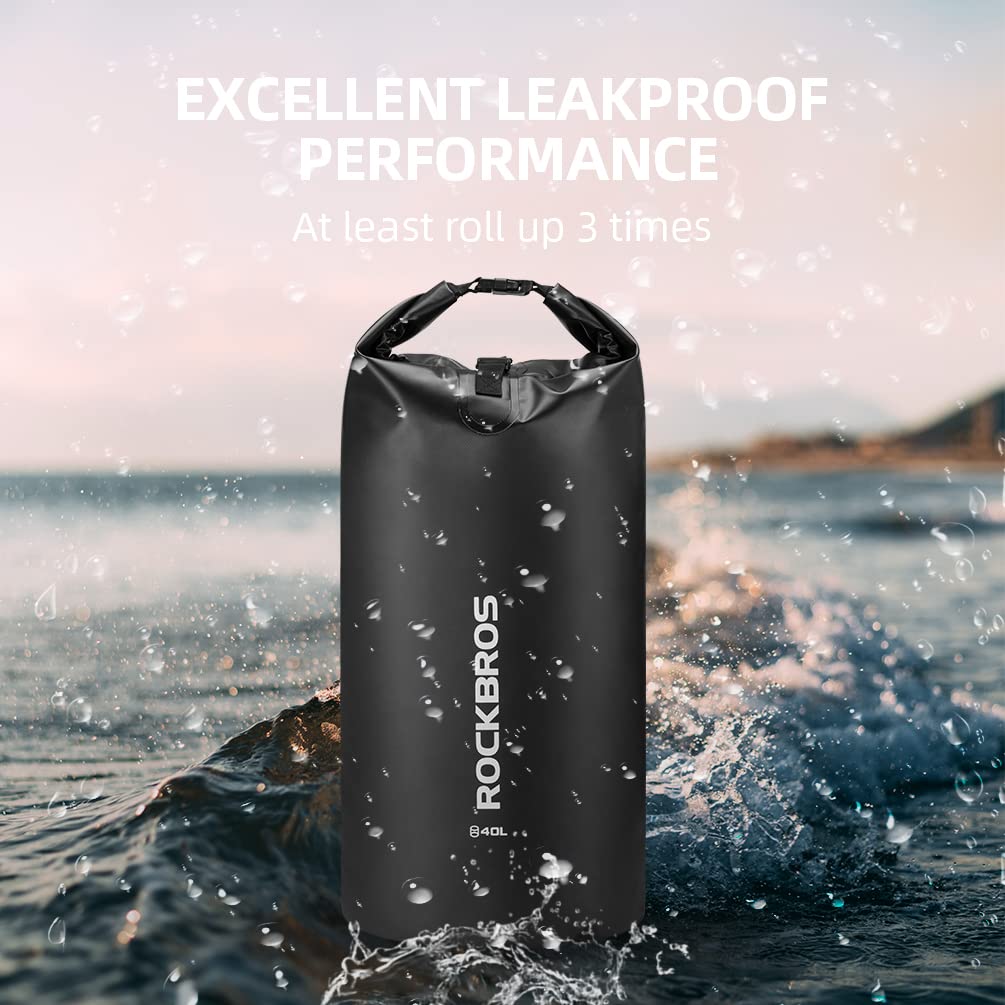 ROCKBROS Waterproof Dry Bag Heavy Durable Beach Backpack 2L 5L 10L 20L 30L Floating Dry Sack - Image 2