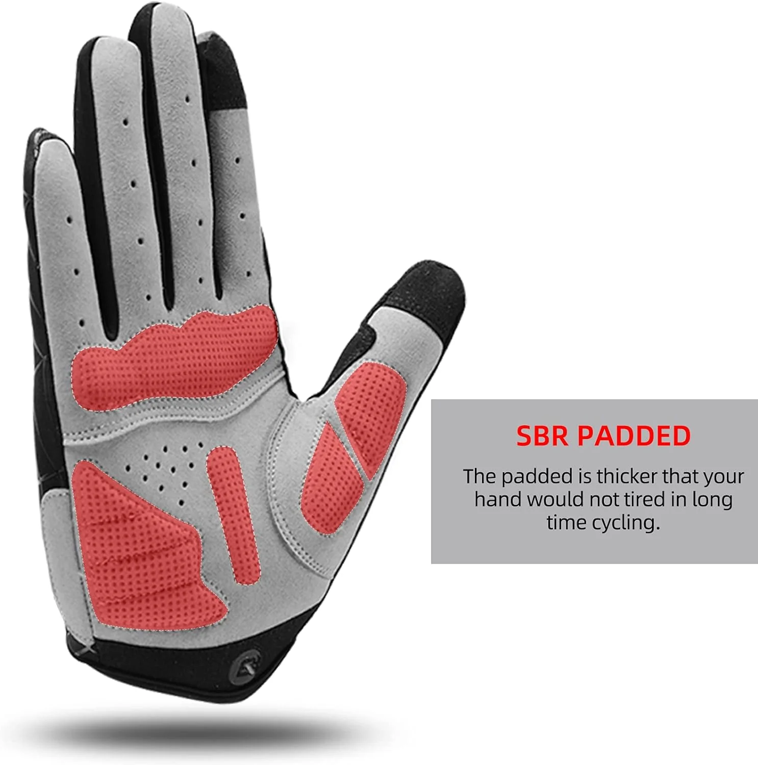 ROCKBROS Windproof Touch Screen Riding MTB Bike Gloves - Image 10