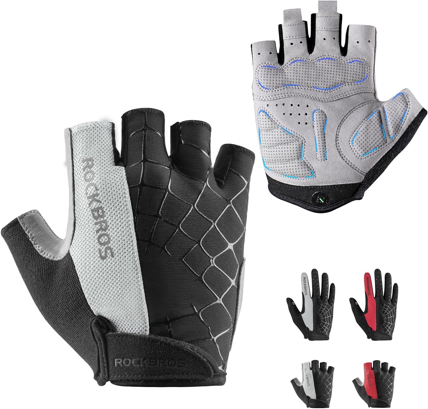 ROCKBROS Windproof Touch Screen Riding MTB Bike Gloves - Image 18