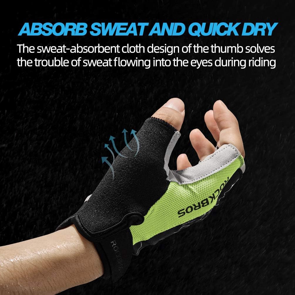 ROCKBROS Windproof Touch Screen Riding MTB Bike Gloves - Image 20