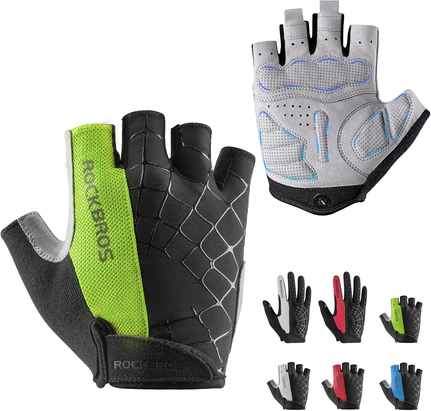 ROCKBROS Windproof Touch Screen Riding MTB Bike Gloves - Image 24