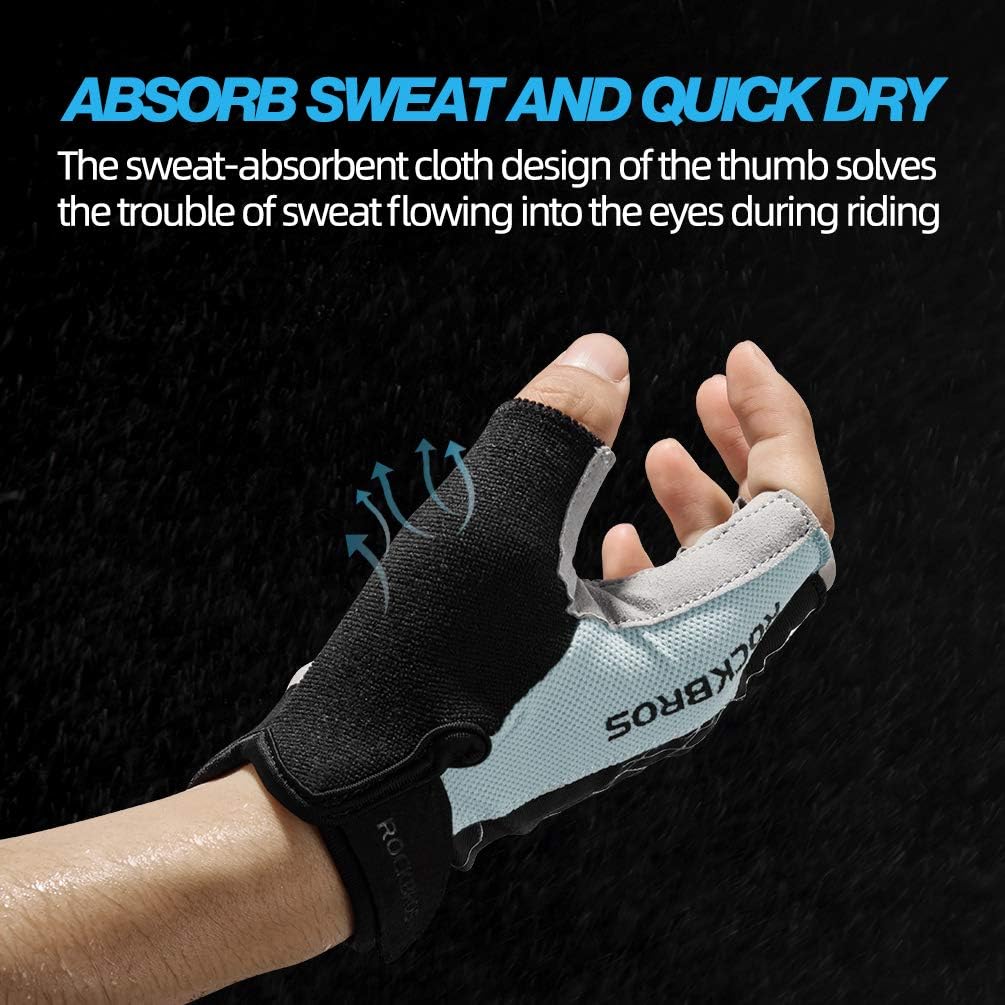 ROCKBROS Windproof Touch Screen Riding MTB Bike Gloves - Image 25