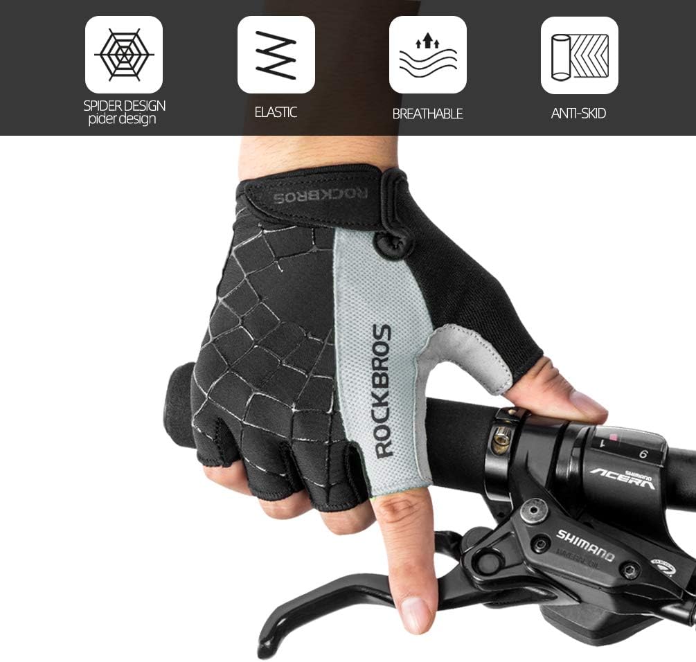 ROCKBROS Windproof Touch Screen Riding MTB Bike Gloves - Image 27