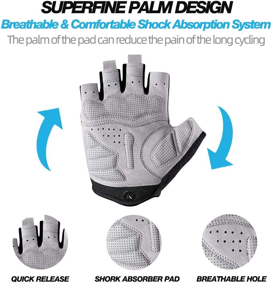 ROCKBROS Windproof Touch Screen Riding MTB Bike Gloves - Image 37