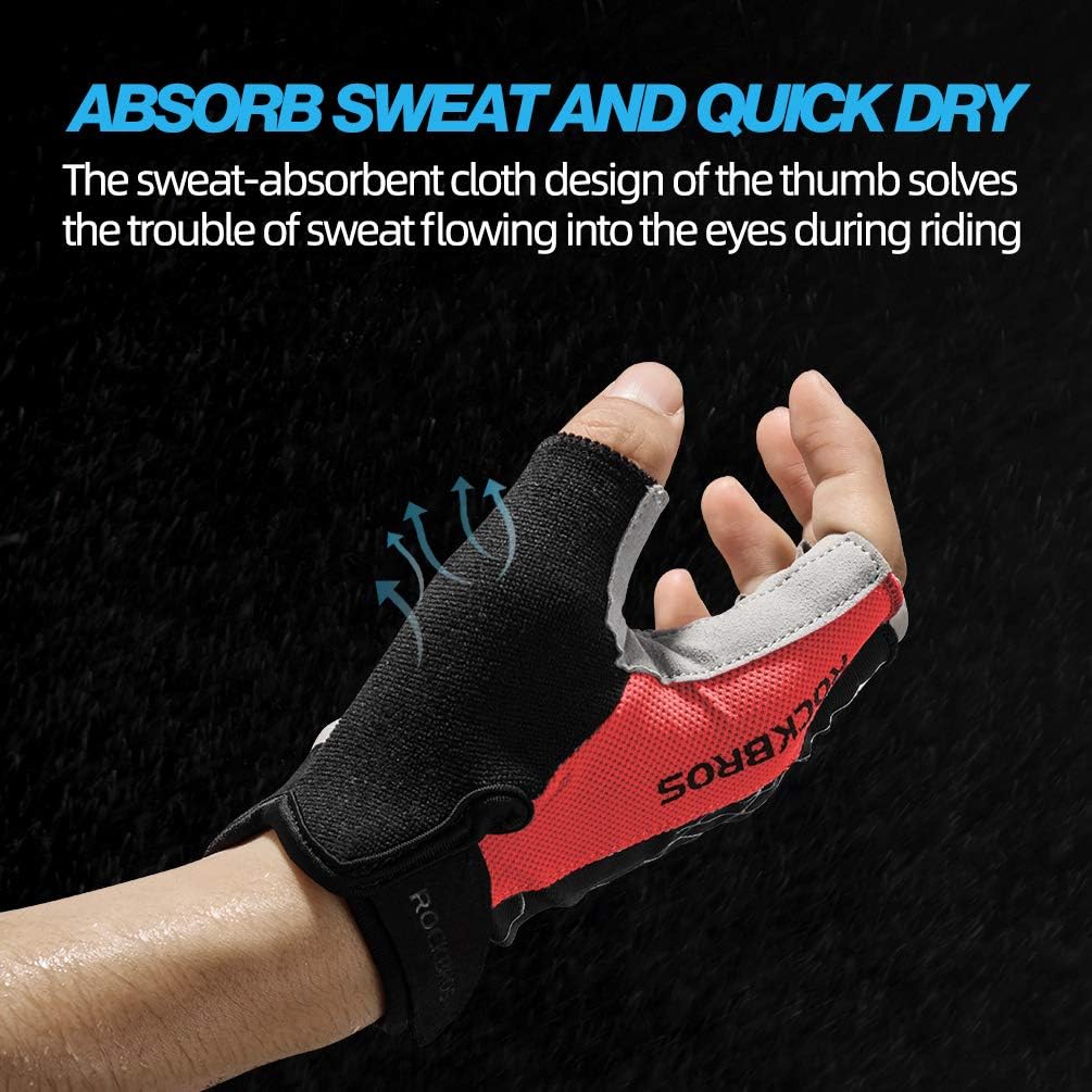 ROCKBROS Windproof Touch Screen Riding MTB Bike Gloves - Image 38