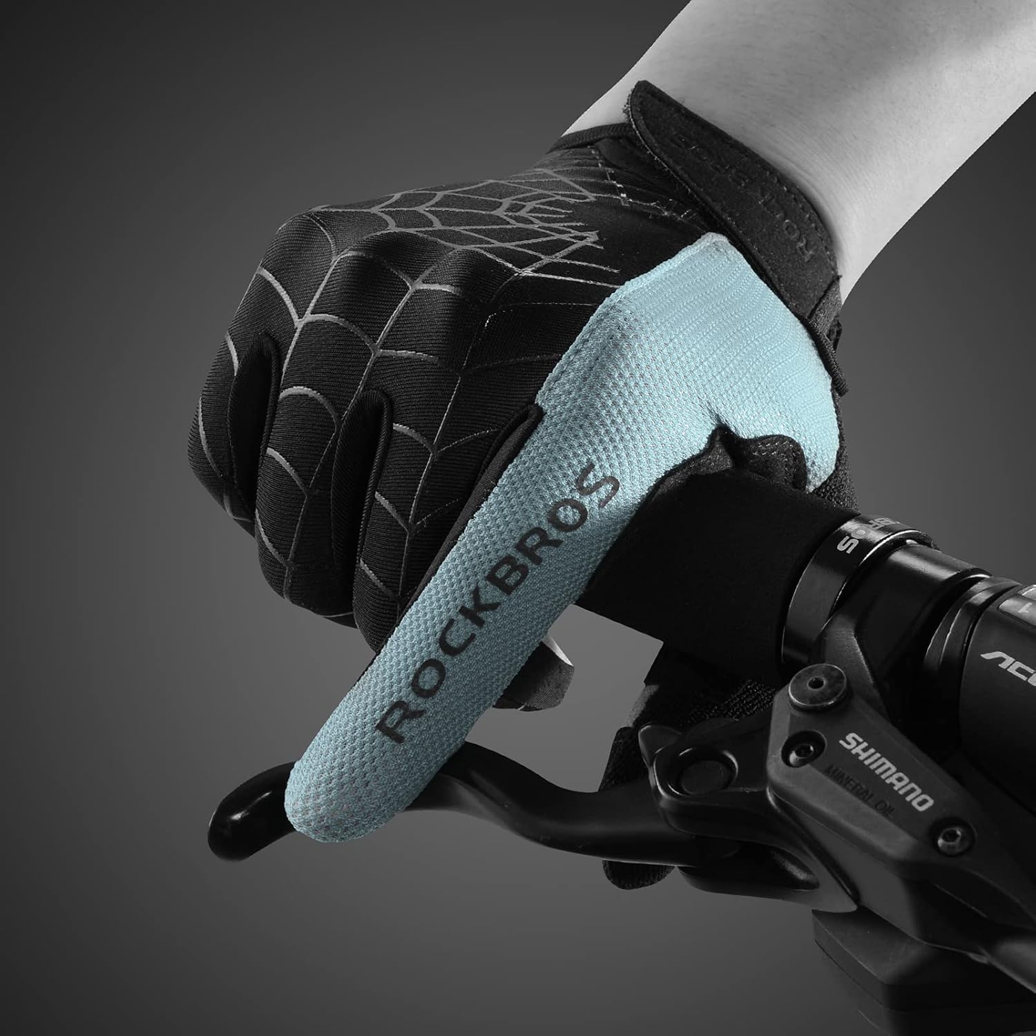 ROCKBROS Windproof Touch Screen Riding MTB Bike Gloves - Image 5