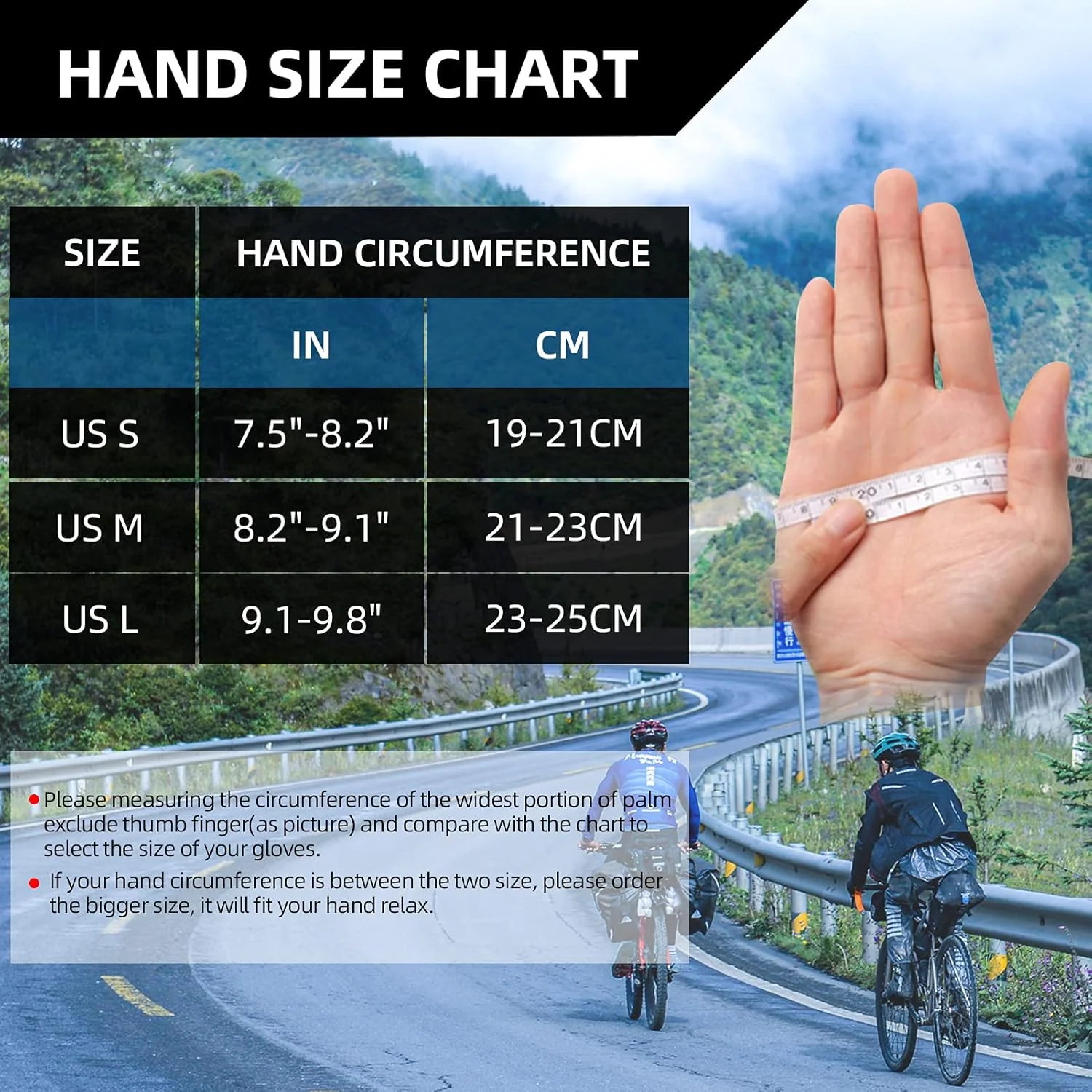 ROCKBROS Windproof Touch Screen Riding MTB Bike Gloves - Image 7