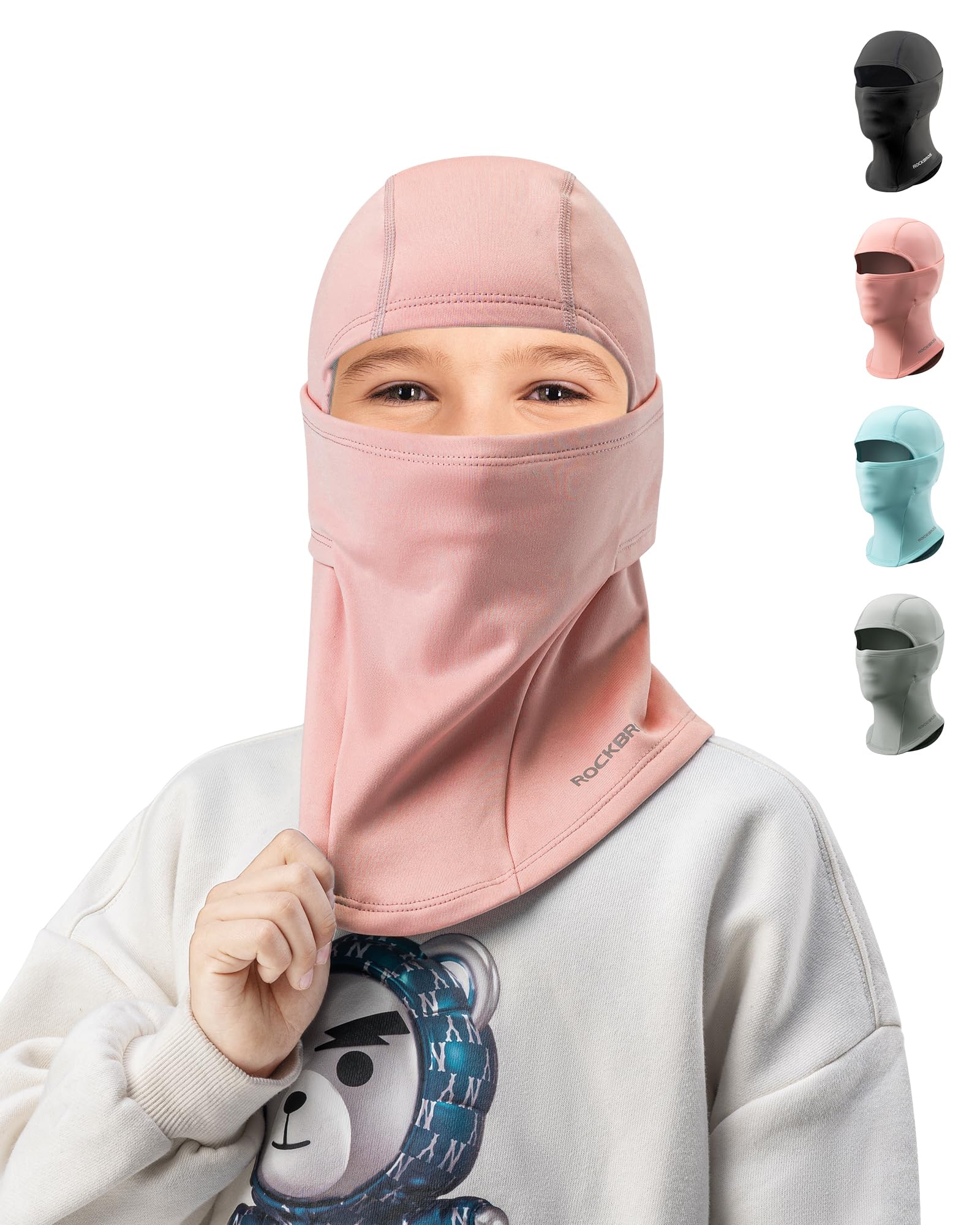 ROCKBROS Windproof Winter Balaclava Ski Mask for Kids - Image 22