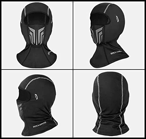 ROCKBROS Windproof Winter Fleece Balaclava for Men - Ski, Cycling, Motorcycle Mask - Image 5