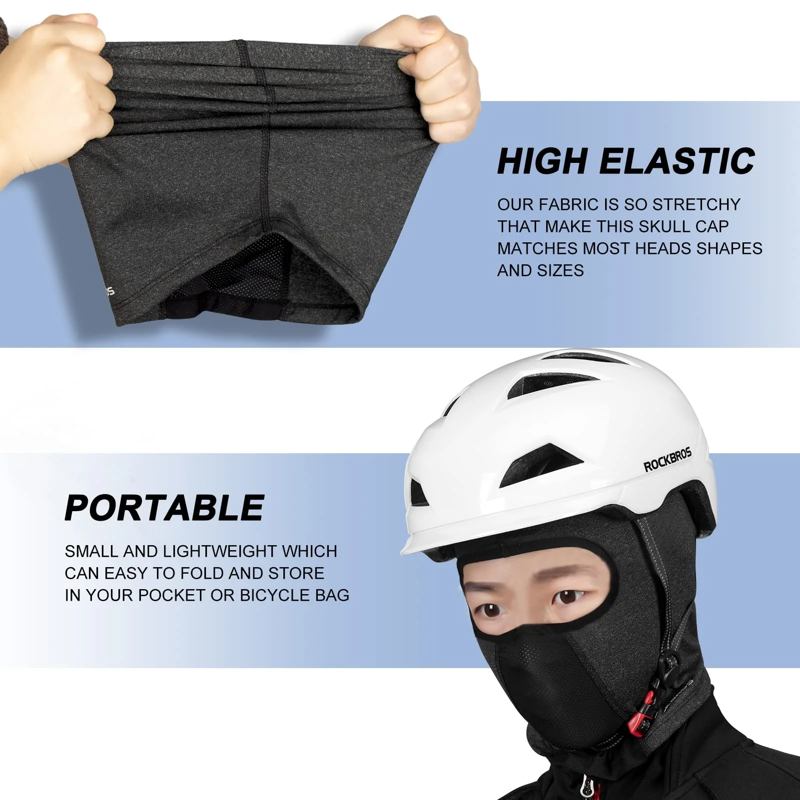 ROCKBROS Winter Balaclava Ski Mask with Glasses Holes for Men Women - Image 41