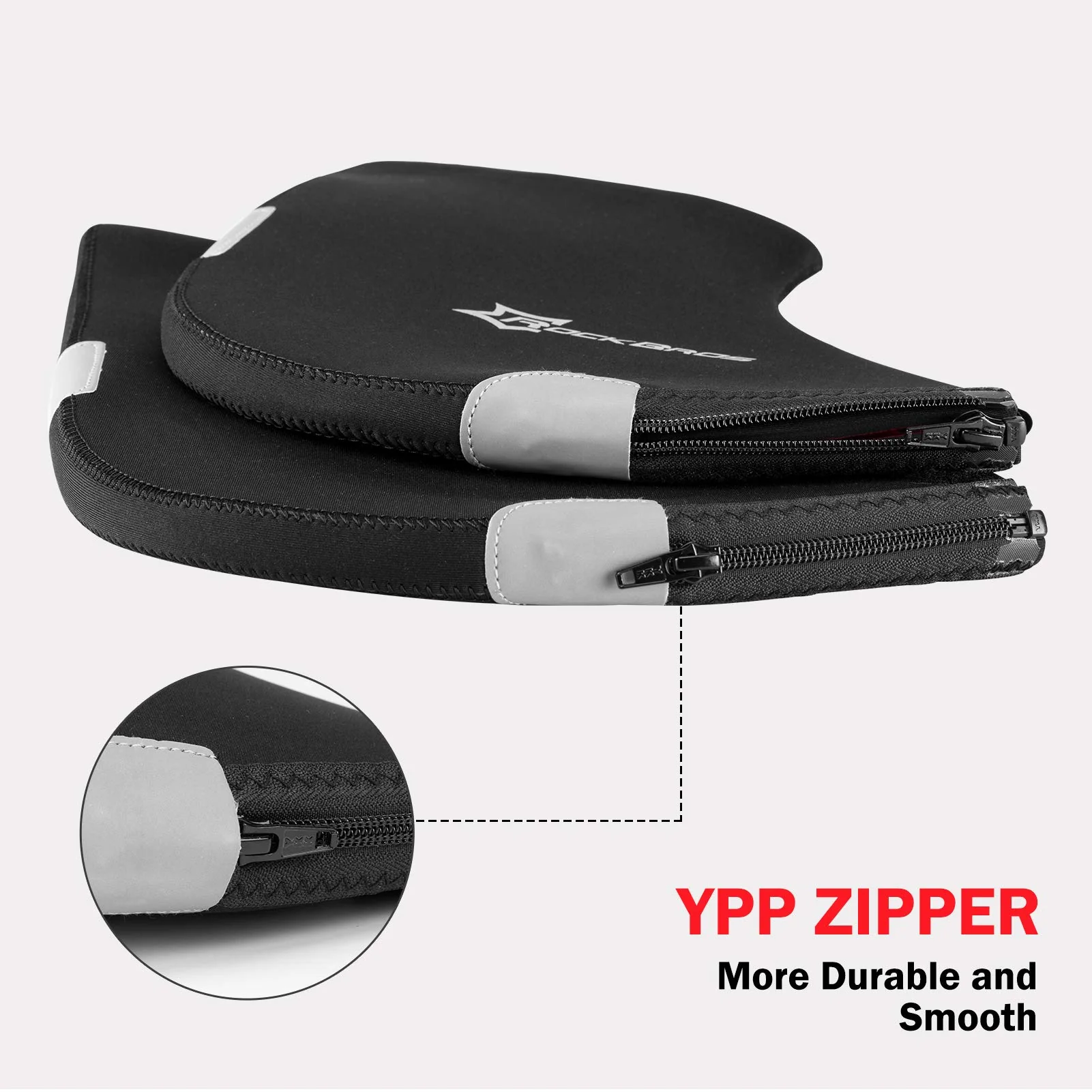ROCKBROS Winter Bike Handlebar Mittens - Windproof Thermal Pogies for MTB - Image 5