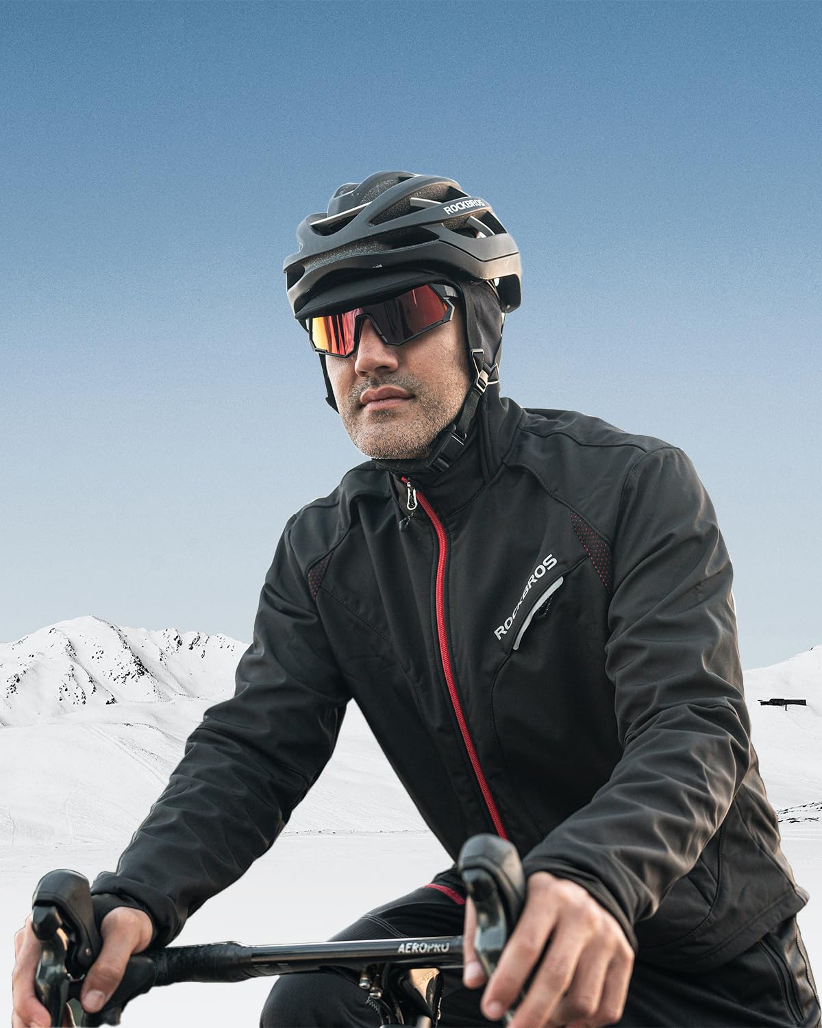 ROCKBROS Winter Cycling Caps for Men Women Windproof Hat with Sun Visor Under Helmet Liner - Image 18