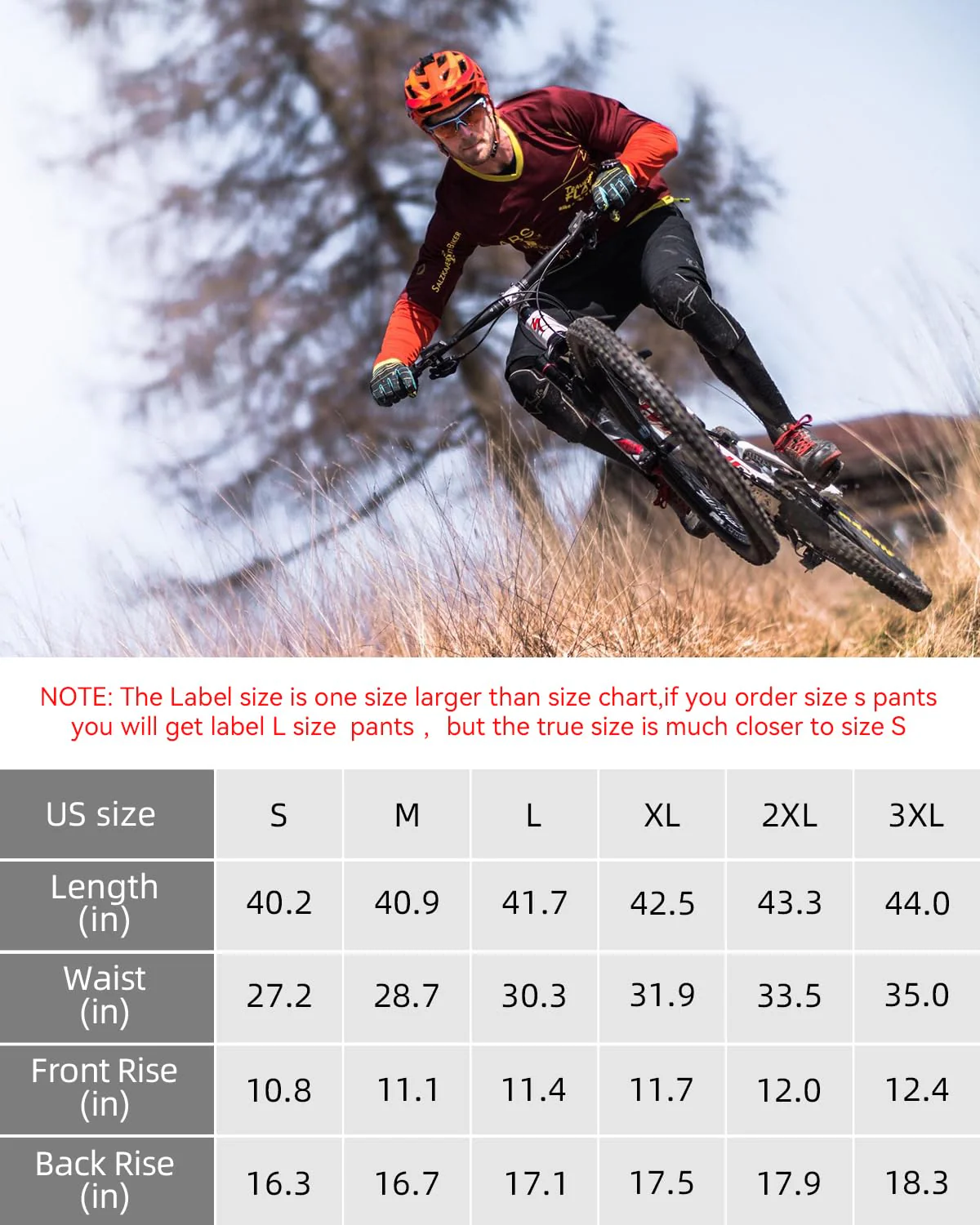 Men's Winter Cycling Pants Windproof Thermal Ergonomics - Image 5