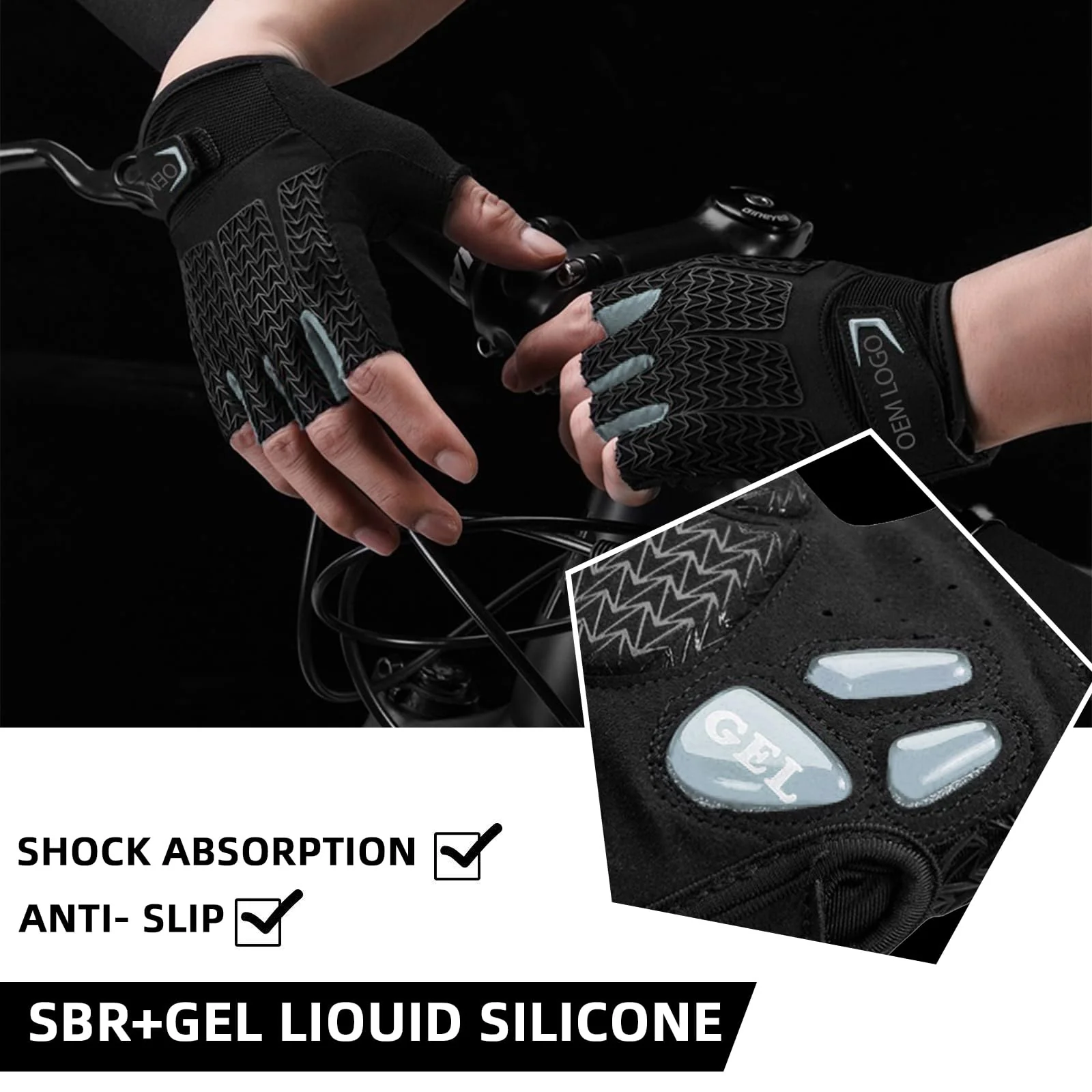 ROCKBROS Winter Cycling Windproof Anti-Slip Thermal Bike Gloves for Cycling,Biking,Running - Image 12