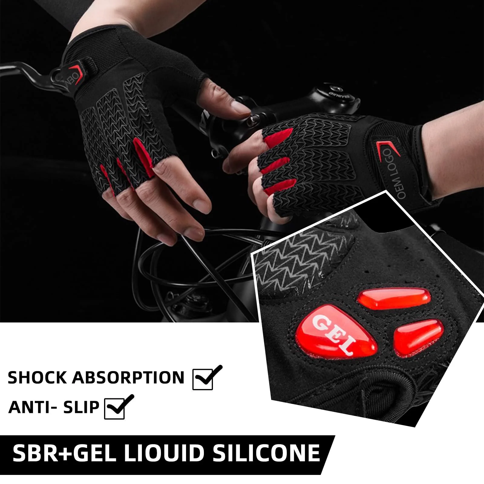 ROCKBROS Winter Cycling Windproof Anti-Slip Thermal Bike Gloves for Cycling,Biking,Running - Image 17