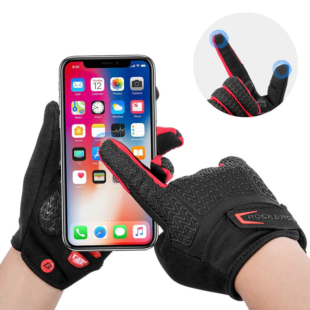ROCKBROS Winter Cycling Windproof Anti-Slip Thermal Bike Gloves for Cycling,Biking,Running - Image 8