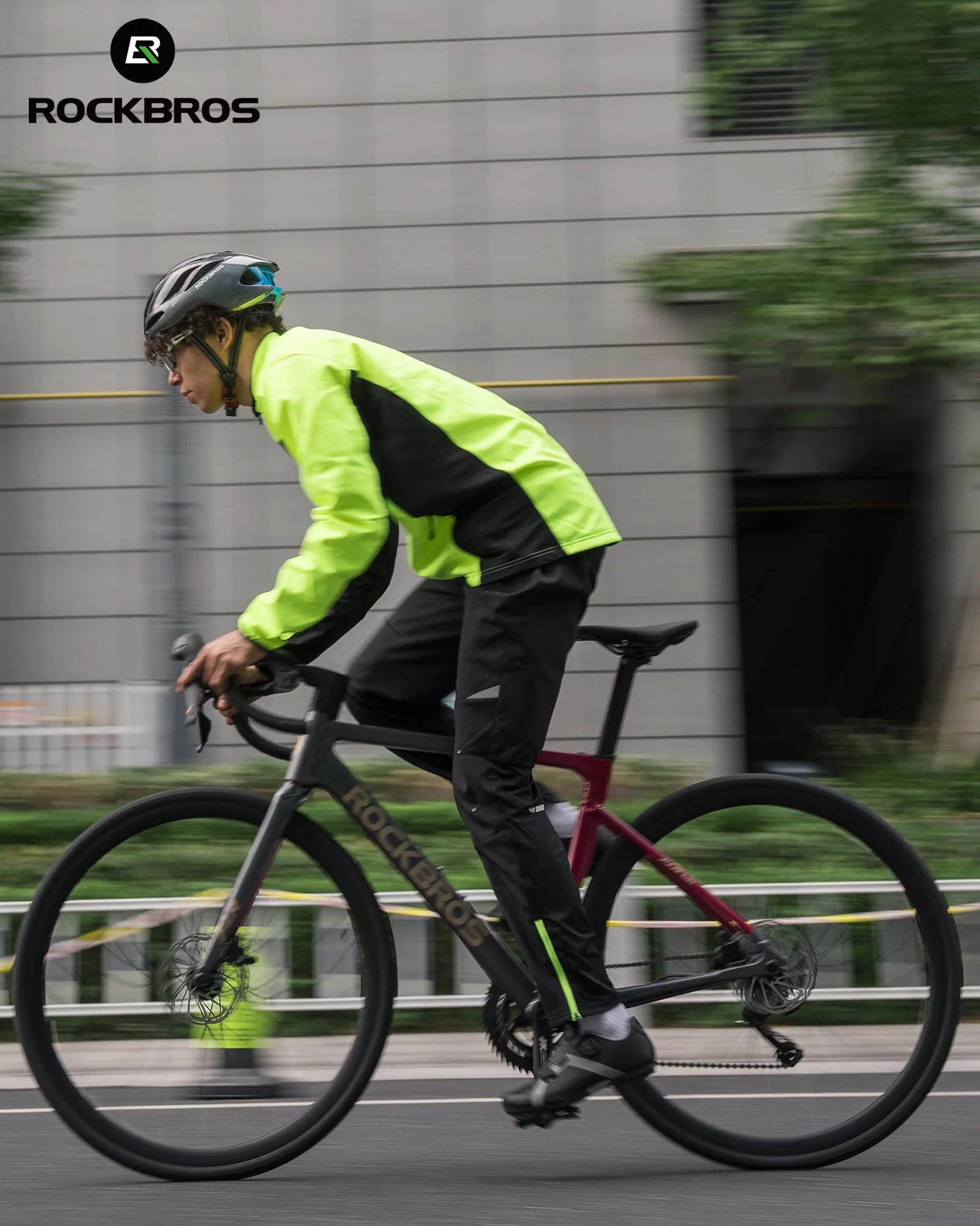 ROCKBROS Winter Thermal Tights Windproof Bike Cycling Pants for Running Outdoor Hiking Gear - Image 7